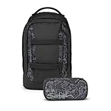 Satch Pack Schulrucksack Set 2tlg. inkl. Schlamperbox (Street Ink)