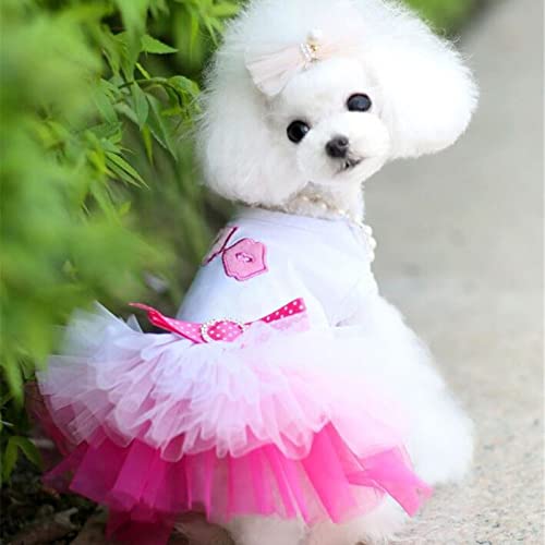 Pet Clothes For Small Dogs Pet Spring Summer Breathable Skirt Dog Clothes For Large Dogs Girl Easter Dress Cute Eggs Holiday Outfits Clothes Tulle Dog Dresses #TOP1