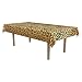 Beistle 57850 Leopard Print Tablecover, 54 by 108-Inch
