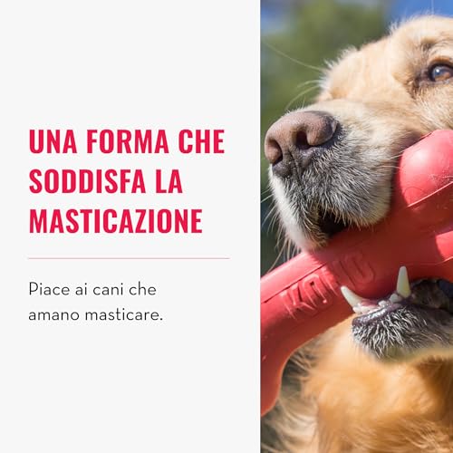 Kong Goodie Bone Osso Da Masticare In Gomma Resistente, Dispenser Di Premi, Per Cani Di Taglia Grande - 3