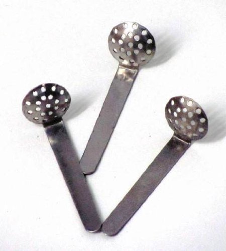 Preisvergleich Produktbild 10er PackStahl-Hängesiebe 15mm für Tabakpfeifen, trad. Wasserpfeifen