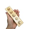 Thoth Montessori Knobbed Cylinder Socket Montessori Materials Wooden Cylinders Ladder Blocks Educational Wooden Toy Montessori Education Toy Family Version