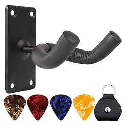 Support mural pour guitare électrique et acoustique, médiators en celluloïd, accessoires de guitare et plus encore - Les Beatles, Paul McCartney, John Lennon, RIngo Starr, George Harrison Support mural pour guitare électrique et acoustique, médiators en celluloïd, accessoires de guitare et plus encore – Image 2