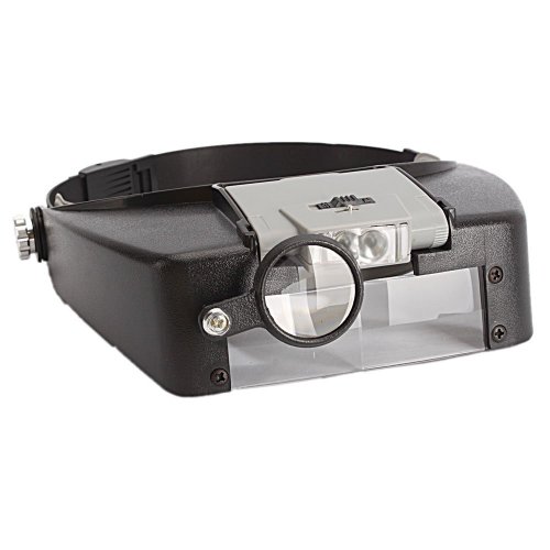 VISION MET SLEUTEL 10X LUCE 2 LED grijs