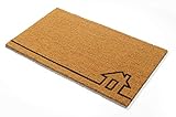 ECO-AMIGABLES hechos de 100% Fibra de Coco resistente. Los tintes Eco amigables usados son pigmentos a base de agua.