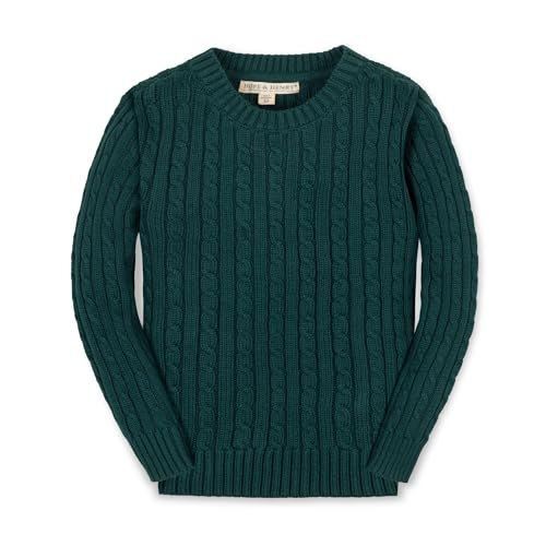 Image of Hope & Henry Boys' Long Sleeve Crew Neck Pullover Sweater