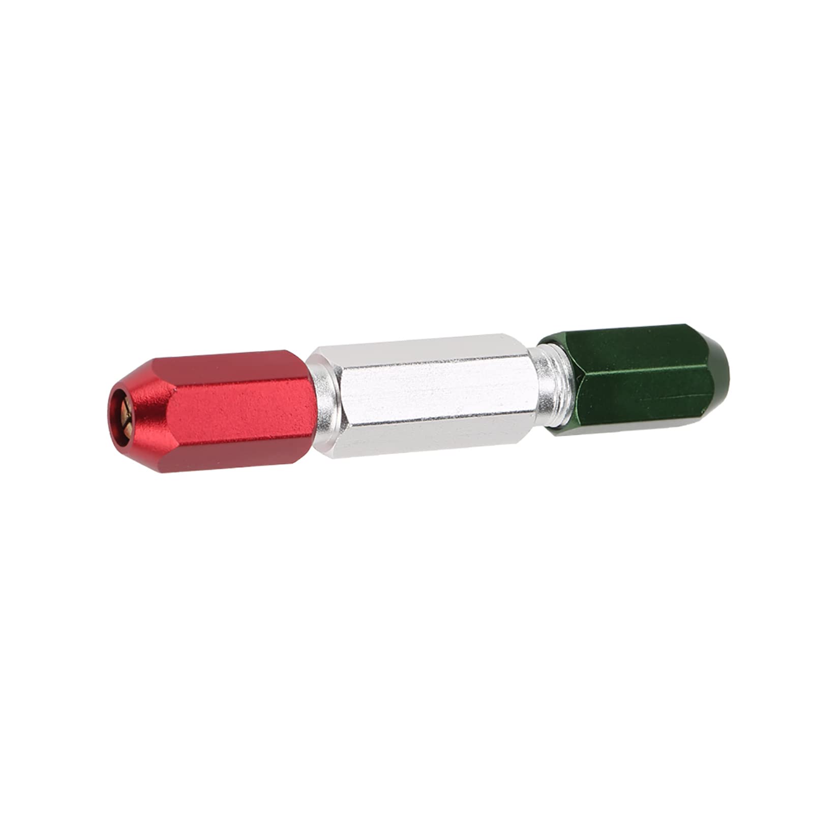Tissting Pin Gage Handle Double End, Aluminum Alloy Handle 0.3-16mm, Detachable Design for Pin Plug Go No Go Precision Measurement Tools (0,3-1 mm)