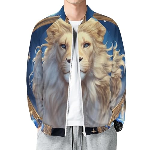 MIATCENRT Men's Lightweight Fantasy Jacket, Bomber Jacket Va