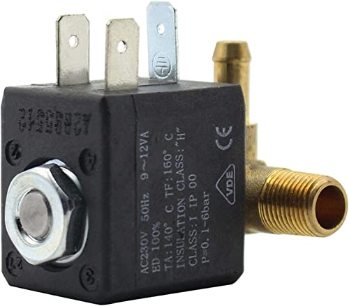 Électrovanne 2/2 Voies AC 230V laiton pour vapeur et eau