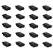 SODIAL(R) 20x Battery Pack Cover Shell Case Kit for Xbox 360 Wireless Controller Black New