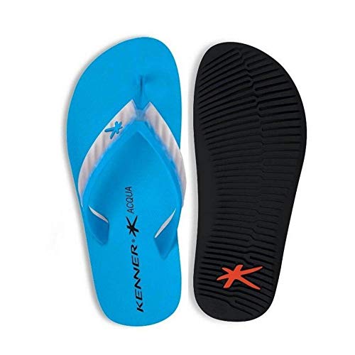 CHINELO KENNER ACQUA GLASS THP-04 38 AZUL/PRETO