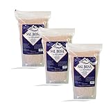 Los granos de nuestra Sal Rosa del Himalaya FINA tienen un grosor de 0,5-2mm. Nuestra sal fina es perfecta para condimentar todo tipo de recetas y alimentos.