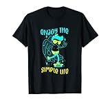 Enjoy The Simple Life Skateboard Skater Skatepark T-Shirt