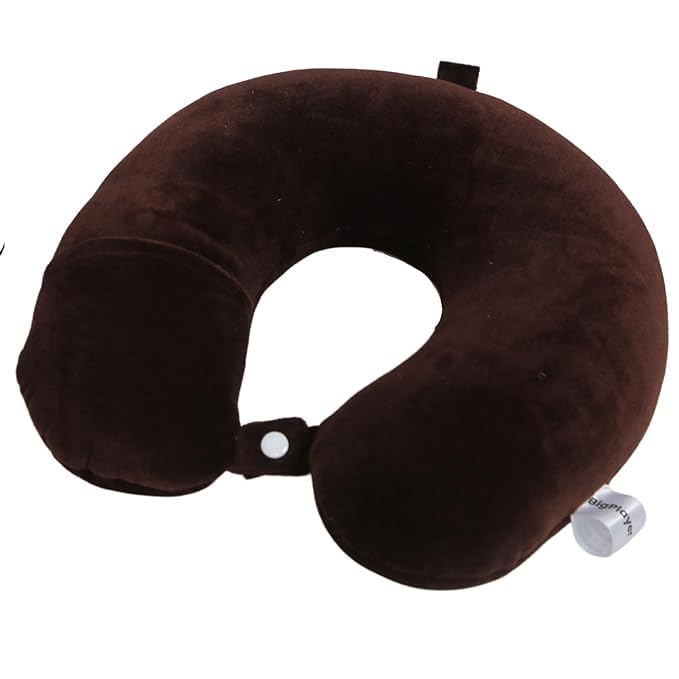 BreedloveMemory Foam Travel Comfort Pillow, Neck Pillow for Pain Relief, Car Neck Rest, Travel Accessories, Neck Support Air Pillow for Car Neck Rest for Car Neck Pillow for Sleeping