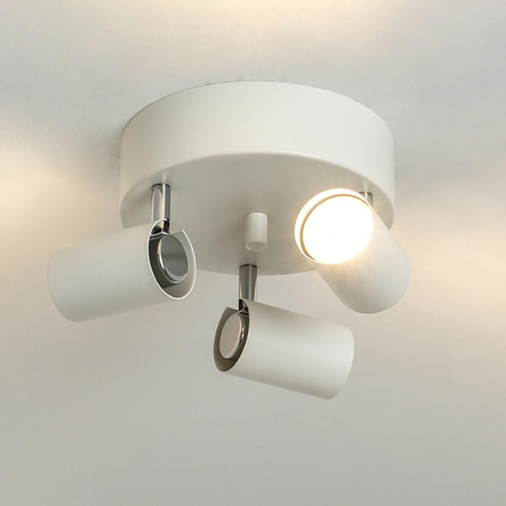 Plafonniers LED 3 spots anti-éblouissement avec angle réglable