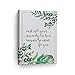 Cast All Your Anxiety On Him Because He Cares for You Quote Hand Lettering Scripture Wall Art Bible Verse Canvas Print Home Decor Stretched Ready to Hang-%100 Handmade in The USA- 12x8