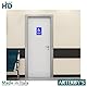 Arterby’s Toilettenaufkleber für Männer, Frauen, Behinderte und private Personen, 5 Stück, ideal für Räume und Restaurants (Col001)