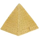 Sculpture pyramidale : cette maquette de pyramide égyptienne peut servir de décoration intérieure, de décoration pour un bonsaï, une table de sable ou un bureau