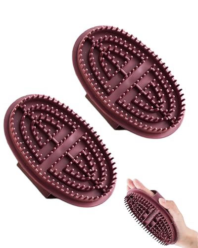 HUVZOR lymph bürste 2 PCS massagebürste,gua sha körper,massagebürste körper,body gua sha,Meridian-Bürste,Ganzkörper Entspannung,Massagekamm,Ätherisches Öl Zur Körperentspannung Von Familie