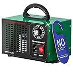 【𝗦𝗮𝘆 𝗚𝗼𝗼𝗱𝗯𝘆𝗲 𝗧𝗼 𝗕𝗮𝗱 𝗦𝗺𝗲𝗹𝗹𝘀】This ozone machine eliminates odors of home, pets, cars, cooking and other odors in home/car. It is highly suitable for various spaces, such as cars, boats, dumpsters, kitchens, bathrooms, basements, and so on. 【𝗔𝗧𝗧𝗘𝗡𝗧𝗜𝗢𝗡】𝗢...