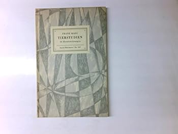 Hardcover Tierstudien. 36 Handzeichnungen [German] Book