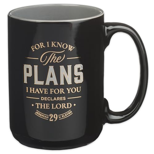 Christian Art Gifts Large Inspirational Scripture Ceramic Coffee & Tea
