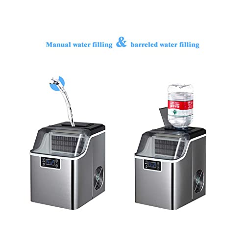Máquina Portátil para Hacer Cubos de Hielo de Acero Inoxidable miniatura 5