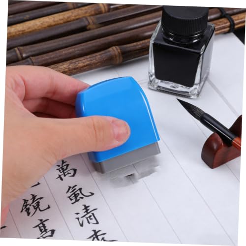 Lurrose Teacher Stamps 5pcs Plastic with Motivational English Messages Self-Inking Rectangular Stamp for Classroom Grading for Student Assignments and Grading Papers, for Elementary - Image 5