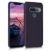 Produktbild kwmobile Hülle kompatibel mit LG G8s ThinQ - Handy Case Metallic Brombeere
