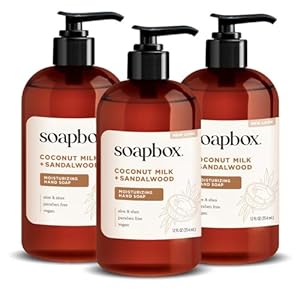 Soapbox Liquid Hand Soap, Coconut M...