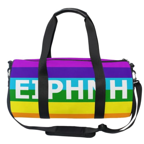 Bolsa redonda de la paz para el viaje diario de hombres y mujeres