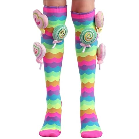 MITUN SEMI Rainbow Crazy Knee-High Socks Cover