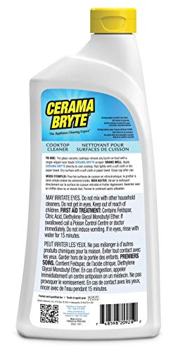 Cerama Bryte GVI209282 Removes Tough Stains Cooktop And Stove Top Cleaner For Glass thumb #2