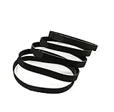 Material: Caucho Correa dentada de goma MXL, 5 piezas, correas de transmisión sincrónicas, longitud dentada pequeña Trapezoidal 68/69, 6/70/72/72, 8/73/75/76/77MXL, ancho 6/10mm (Color : 68MXL, Size : 10mm)