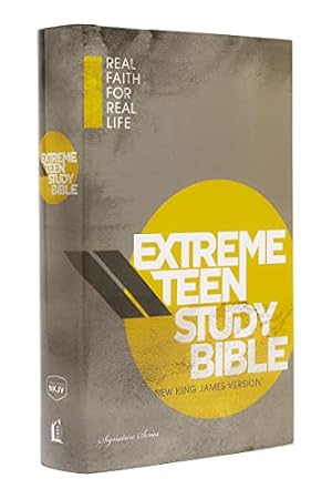 Book cover NKJV, Extreme Teen Study Bible, Hardcover: Real Faith for Real Life
