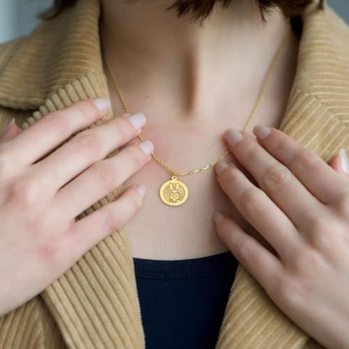 Collar de plata de ley 925 hipoalergénico con colgante de conejo 4
