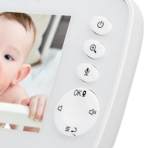 Monitor de bebê Doméstico, Monitor de bebê Com Redução de Ruído de 100 a 240 V para Segurança do beb