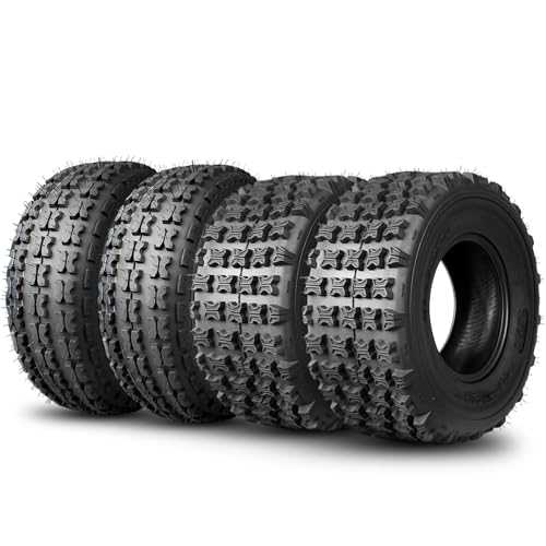 TRIPOWER 4 ATV Tires 19x7-8 Front & 18x9.5-8 Rear Tubeless