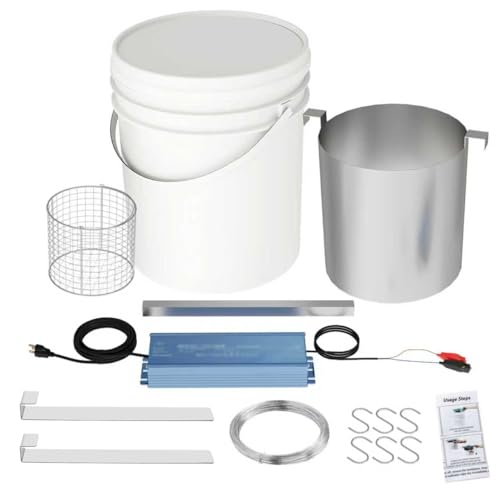 Zelvoro Upgrade Electrolysis Rust Removal Kit for Metal, DIY Electrolysis...