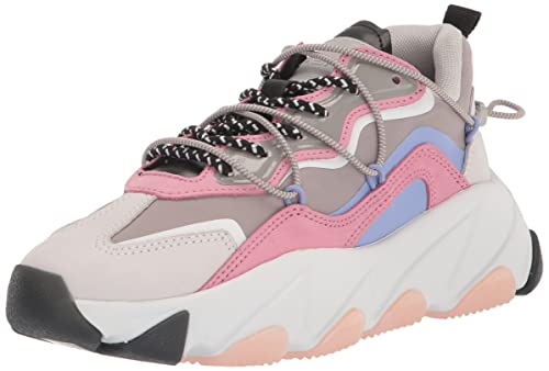 ASH Damen Extra Sneaker, Weiß/Pink, 36 EU