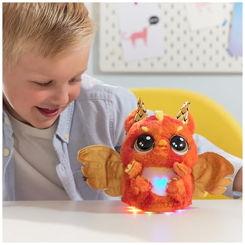 Hatchimals Alive Draggle Éclosion Secrète Peluches et Animaux interactifs Oeuf Surprise À Faire Éclore, Lumières Et Brume Plus 100 Sons Et Réactions Jouet Enfant 5 Ans et Plus - Modèle Aléatoire