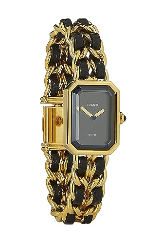 Pre-Loved Black & Gold Premiere Watch Large, Black