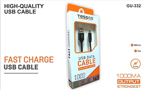 Image of Tessco (GU-332) 1 M USB Data Cable for Android (V8)
