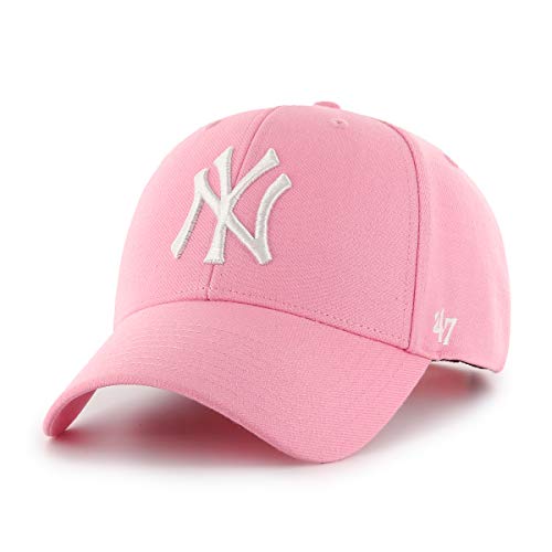 Gorra NY Yankees MVP de mujer rosa/blanco miniatura 1