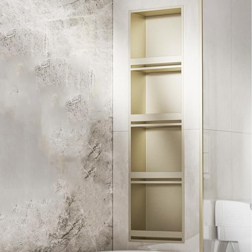 Niche de rangement gain de place verticale en acier inoxydable multicouleur