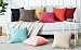 Topfinel juego 2 Fundas cojines Cama Sofas de Chenilla Algodón Lino duradero...
