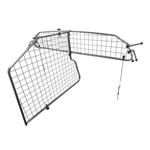 Travall Dog Guard & Divider Bundle Compatible with Ford Edge SUV (2015-2019) | Vehicle Specific Trunk Guard & Luggage Barrier Load Separator Heavy Duty Powder Coated Steel Pet Barrier