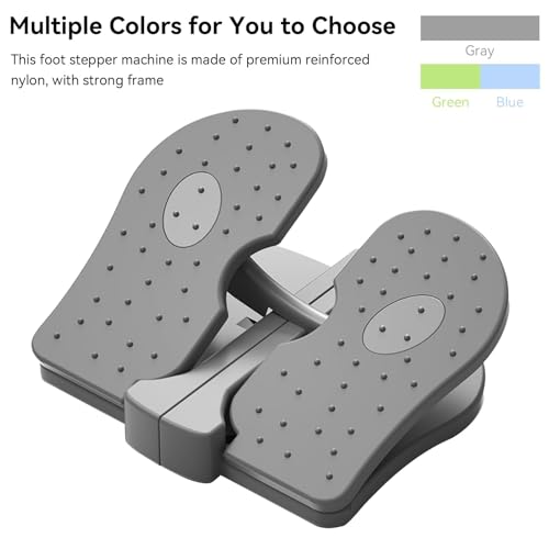 Equlup Stair Stepper, Mini Stepper Trainer, Folding Fitness Stepper for Home Office (Grey) - Image 6