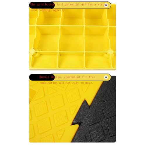 Rampa para escalera de PVC grueso, resistente y con diseño encajable, apta para carros miniatura 5