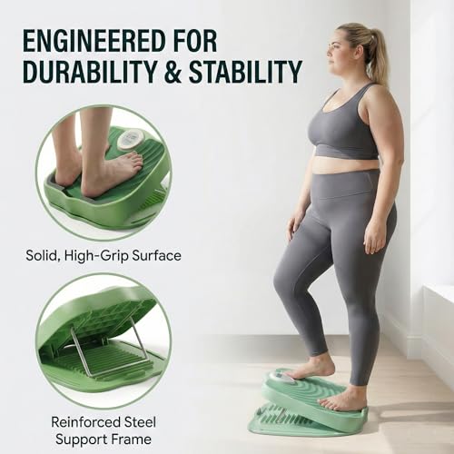 Tabla inclinada para estiramiento y soporte de piernas miniatura 3